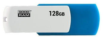 GoodRam UCO2 128 GB, USB 2.0 Blau, Weiß