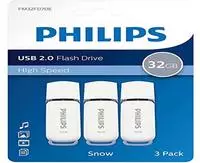 Philips USB 2.0 32GB Snow P3 (FM32FD70E/00)
