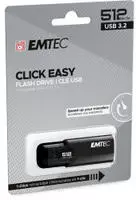 Emtec ECMMD512GB113, Emtec B110 Click Easy (512 GB, USB-A) (ECMMD512GB113)...