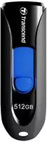 Transcend JetFlash&reg; 790 USB-Stick 512 GB Schwarz, Blau TS512GJF790K USB-A (USB 3.1
