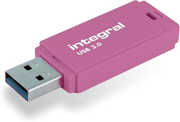 Integral NEON 3.0 64 GB USB Typ-A 3.2 Gen 1 (3.1 Gen 1) Pink