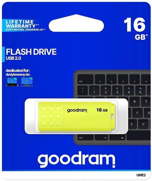 GoodRAM UME2 16GB gelb