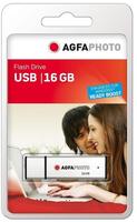 AgfaPhoto USB-Stick 10513 USB2.0 16GB silber
