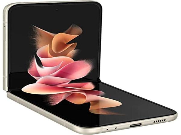 Samsung Z Flip3 5G SM-F711B 17 cm (6.7 Zoll) Android 11 USB Typ-C 8 GB 256 GB 3300 mAh Cremefarben
