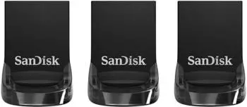 SanDisk Ultra Fit USB 3.1 Gen1 32GB 3-Pack SanDisk Ultra Fit USB 3.1 Gen1 32GB 3-Pack