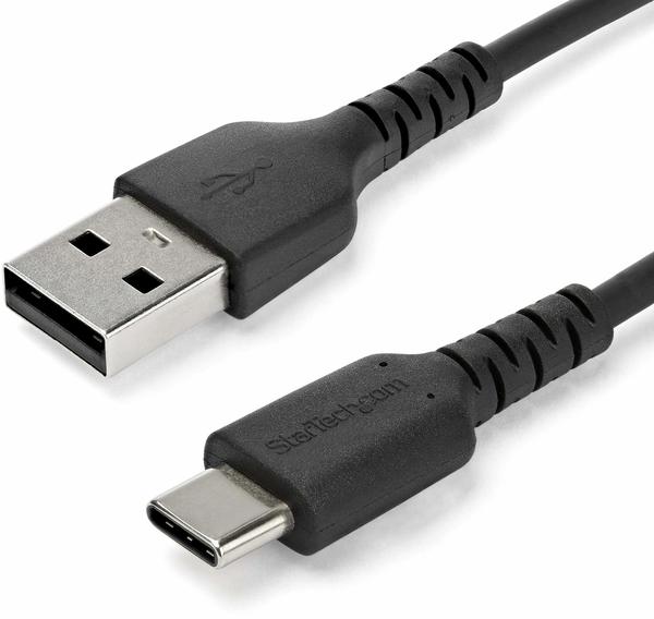 Startech USB A zu USB-C-Kabel Startech RUSB2AC1MB Schwarz