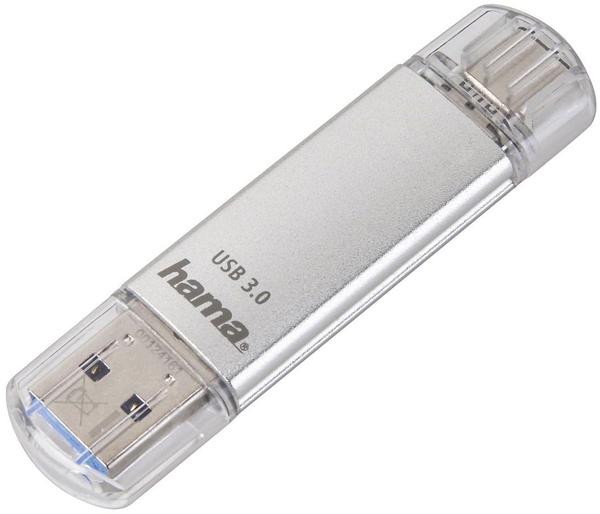 Hama USB-Stick 32 GB USB Type-AUSB Type-C Schwarz, Silber