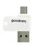 GoodRam AO20-MW01R11 Kartenleser USB 2.0/Micro-USB Weiß