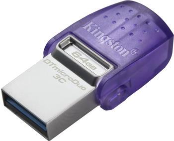 Kingston DataTraveler microDuo 3C 64GB Violett