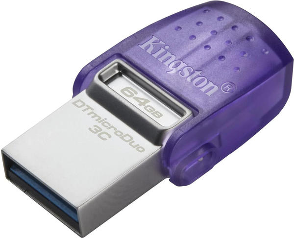 Kingston DataTraveler microDuo 3C 64GB Violett