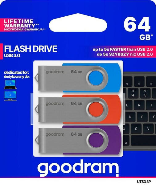 GoodRAM UTS3 64GB 3-Pack