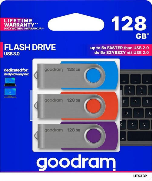 GoodRAM UTS3 128GB 3-Pack