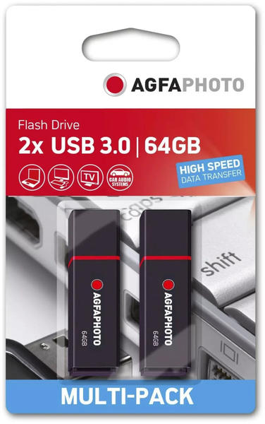AgfaPhoto USB 3.0 64GB 2-Pack
