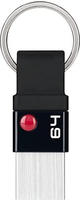 Emtec T100 64GB USB-Stick USB 3.2 Nano Ring mit Schl&uuml;sselring, ultrad&uuml;nn