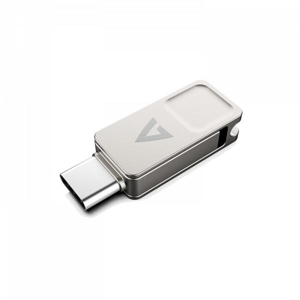 V7 2-in1 Doppelfunktions-Flash-Drive USB-C & USB-A 3.2 64GB