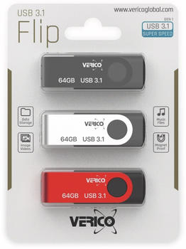 Verico Flip TR01 64GB 3-Pack