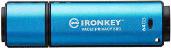 Kingston IronKey Vault Privacy 50C 64GB