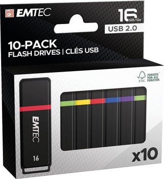 Emtec K100 USB 2.0 16GB 10-Pack