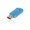 "Verbatim USB 2.0 Stick"Pin Stripe" 128 GB CARIBBEAN BLUE 1 128 GB 11 MB/s Blau"