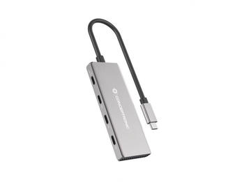 Conceptronic 4-Port USB-C PD Hub HUBBIES16G Conceptronic 4-Port USB-C PD Hub HUBBIES16G