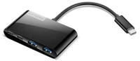 Select - hub - 4 ports USB-Hubs - 4 - Schwarz