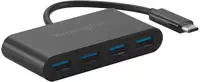 Kensington K33616WW USB-Hub 4 Port USB-A USB 3.1 Gen2 10 GBit/s mit USB-C&reg; Stecker