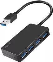 LogiLink UA0396 Schnittstellen-Hub USB 3.2 Gen 1 (3.1 Gen 1) Type-A 5000 Mbit/s