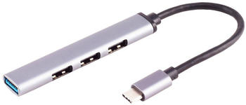 S-Conn 4-Port USB Hub (13-50002)