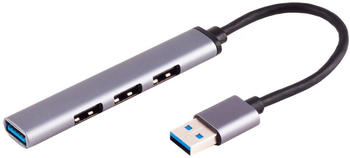 S-Conn 4-Port USB Hub (13-50001)