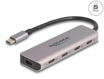 DeLock 4-Port USB-C 3.0 Hub (64238)