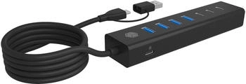 Raidsonic Icy Box 7-Port USB 3.0 Hub (IB-HUB1737-C3)
