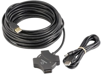 Renkforce 4-Port USB 2.0 Hub mit eingebautem Repeater (RF-6270930)