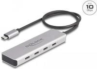 Delock - Hub - 10 Gbps, with 35 cm connection cable