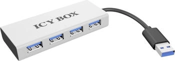 Raidsonic Icy Box 4-Port USB 3.0 Hub (IB-AC6104-B)