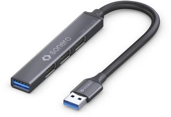 Sonero 4-Port USB Hub (S-UH100-005)