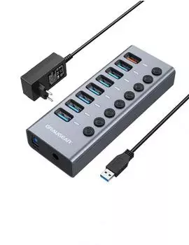 Graugear 8-Port USB Hub (G-HUB71-A)
