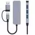Value Metall USB-Hub 4-Port, 1x USB-A 3.2 Gen1 + 3x USB-A 2.0, Kabel USB-A+C (12.99.1145)