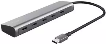 Trust Halyx USB-C Hub 5-Port, 5Gbps, USB-C PD 100W (25136)