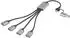Renkforce RF-HUB-300 USB-A Hub 4-Port USB 3.0 5GBit/s Aluminiumgehäuse grau (RF-6861934)