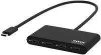 PORT Designs PORT Connect - Hub - 3 x USB-C + 1 x USB-C (Spannungsversorgung)