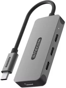 Sitecom CN-5011 USB-C-Hub 4x USB-C 3.2 Gen 1, 15cm (B-9055)