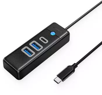 Orico USB-C Hub USB-A / USB-C, schwarz (PWC2U-C3)