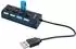 Schwaiger UH4013 USB 2.0 Hub 4-Port 480Mbit/s passiv, schwarz (UH4 013)