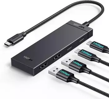 Ugreen USB-C Hub 4-Port 10Gbps, 2x USB-C, 2x USB-A (35583)
