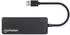 Manhattan USB-A 4-Port Hub, USB 3.2 Gen 1, 5Gbps (164900)