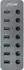InLine USB 3.2 Gen.1 Hub, 7-Port, mit Schalter, Aluminium, grau (35395D)
