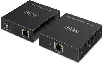 Digitus USB 3.2 Gen1 Extender &uuml;ber CAT-Kabel, 5Gbps, 100m (DA-73121)