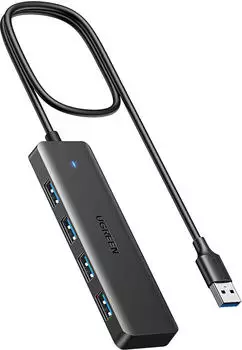 Ugreen USB Hub 3.0, 4 Ports, 5Gbps, 100cm Kabel (35574)