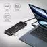 Axagon HUE-F7A USB-Hub 7x USB 3.2 Gen 1, Aluminium, 1m USB-A-Kabel (HUE-F7A)