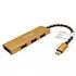 Roline USB 3.2 Gen 1 Slim Hub, 4-Port, Typ-C, Aluminium (14.02.5049)
